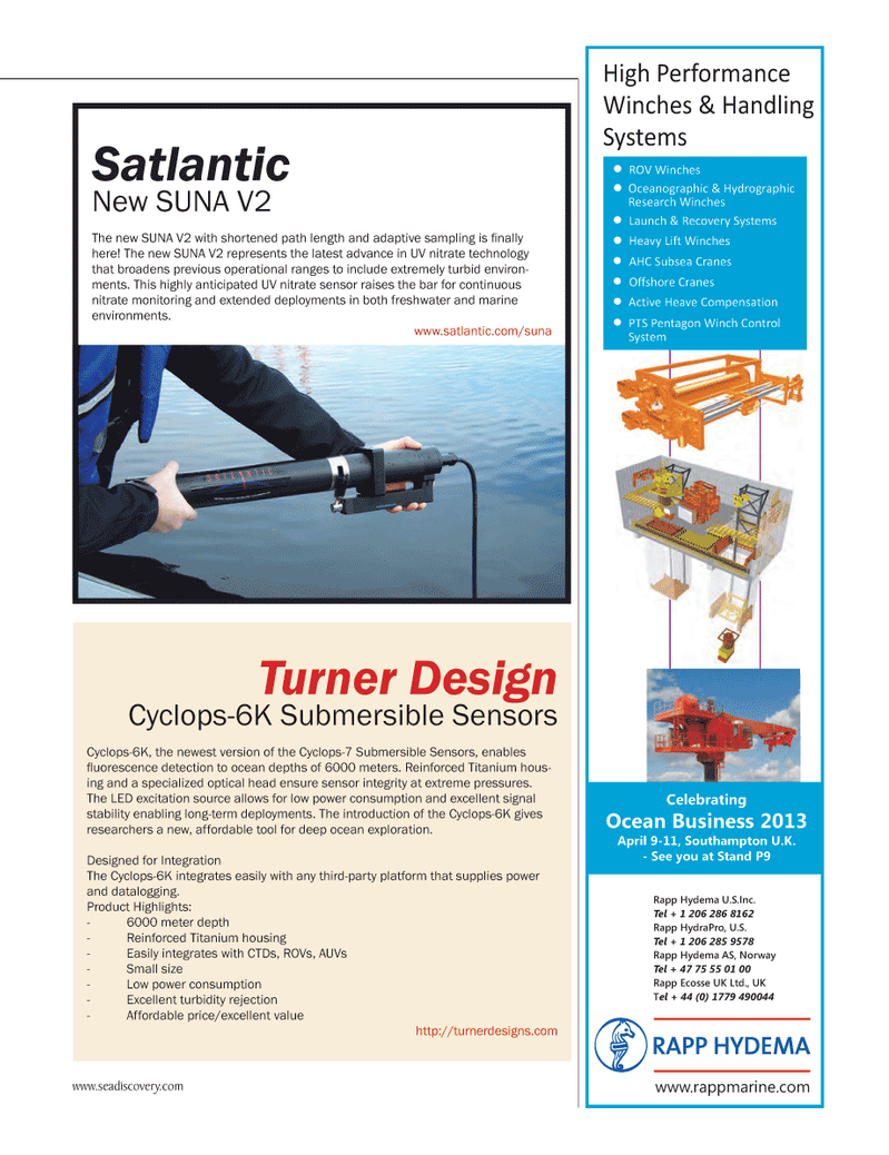 Marine Technology Magazine, page 73,  Mar 2013