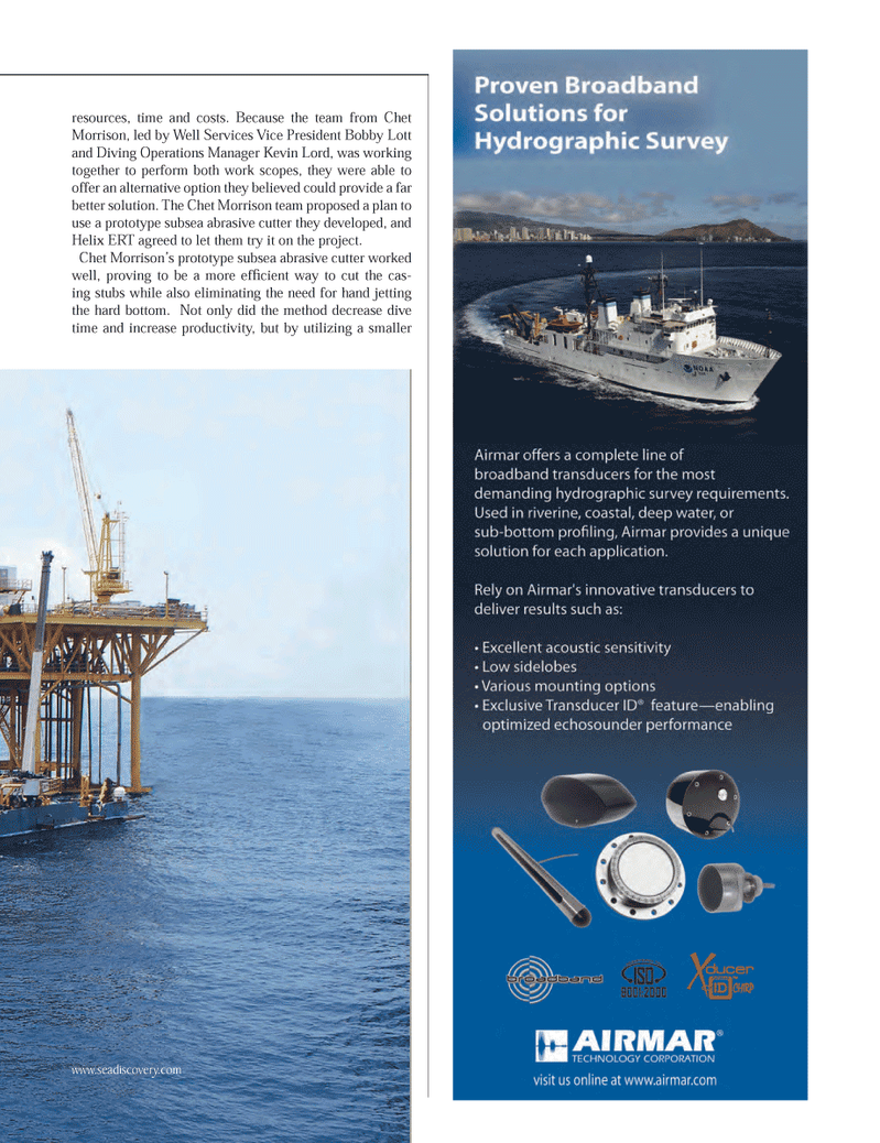 Marine Technology Magazine, page 19,  Apr 2013