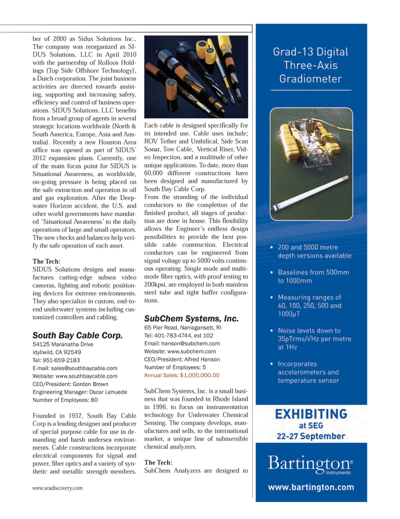 Marine Technology Magazine, page 37,  Jul 2013