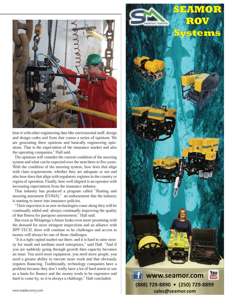 Marine Technology Magazine, page 41,  Sep 2013