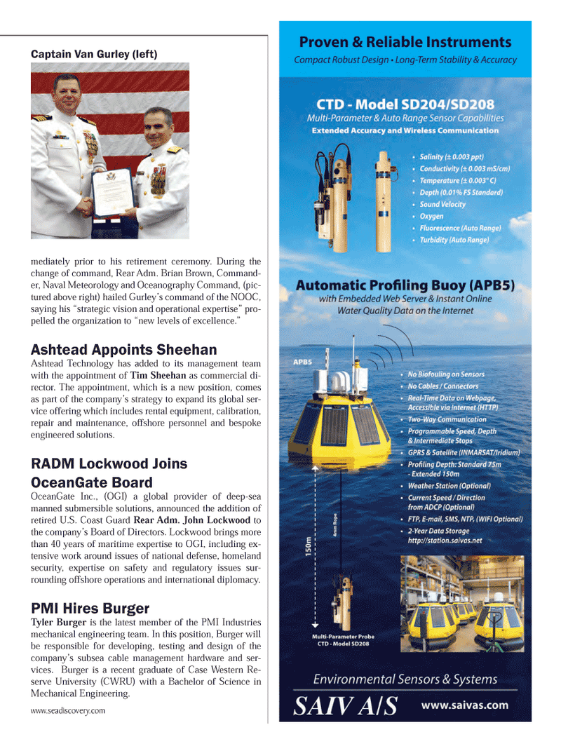 Marine Technology Magazine, page 83,  Sep 2013
