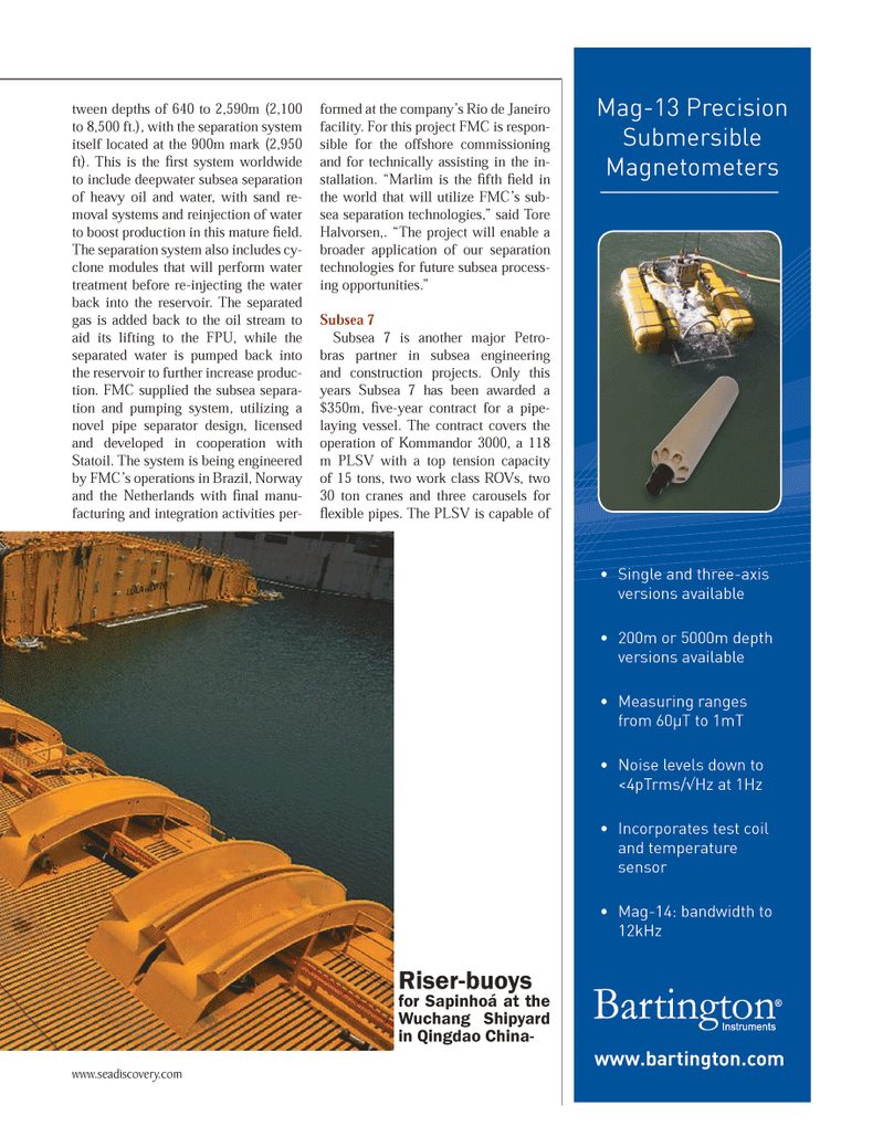 Marine Technology Magazine, page 37,  Nov 2013