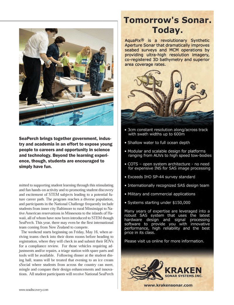 Marine Technology Magazine, page 25,  Apr 2014