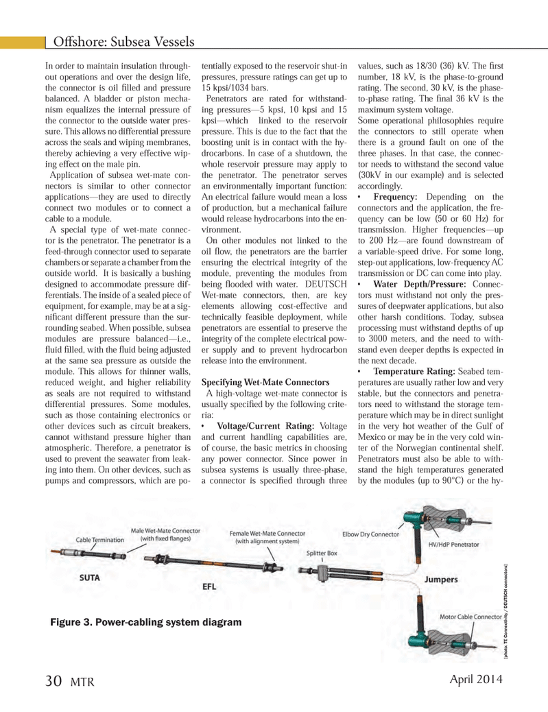 Marine Technology Magazine, page 30,  Apr 2014