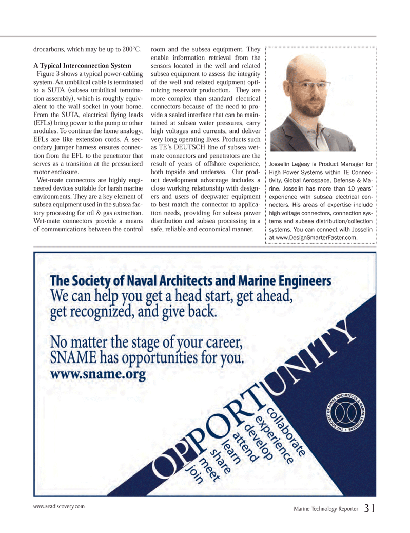 Marine Technology Magazine, page 31,  Apr 2014