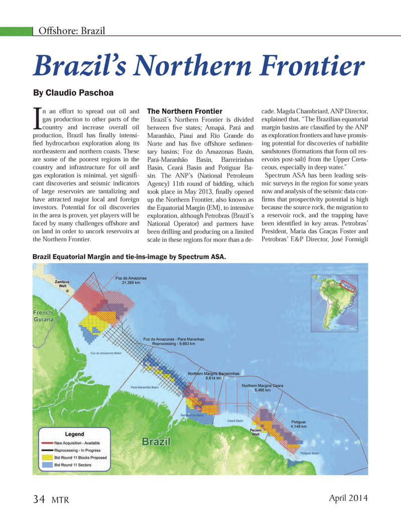 Marine Technology Magazine, page 34,  Apr 2014