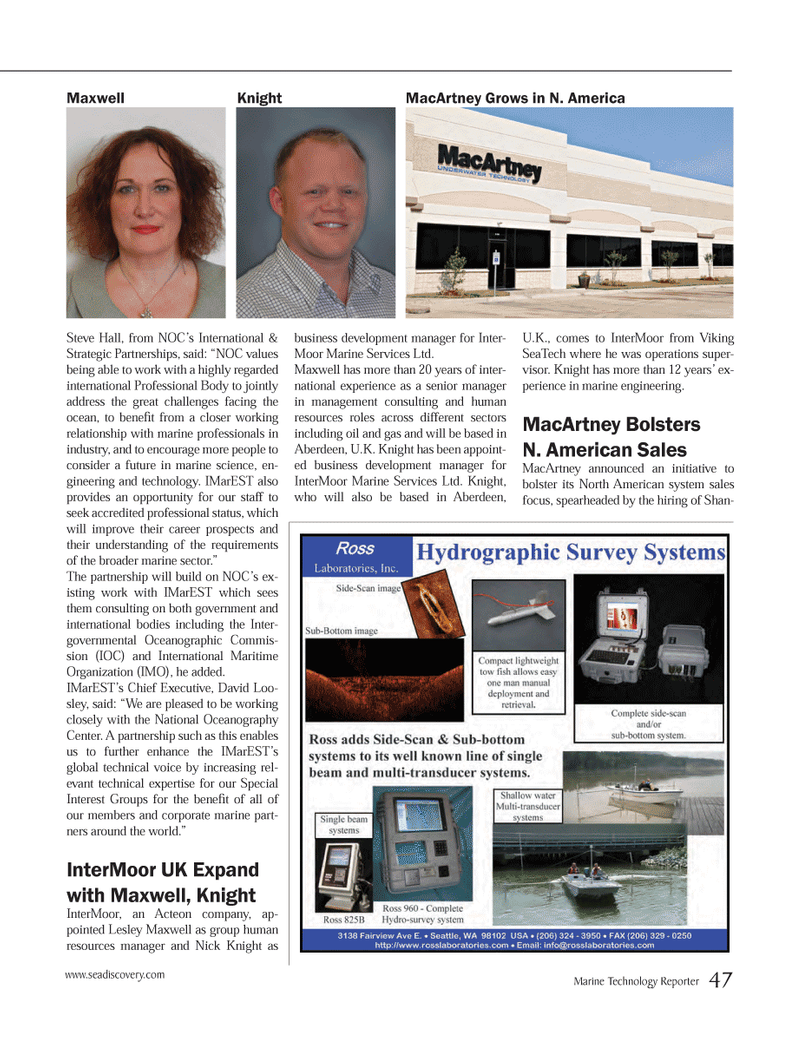 Marine Technology Magazine, page 47,  Jun 2014