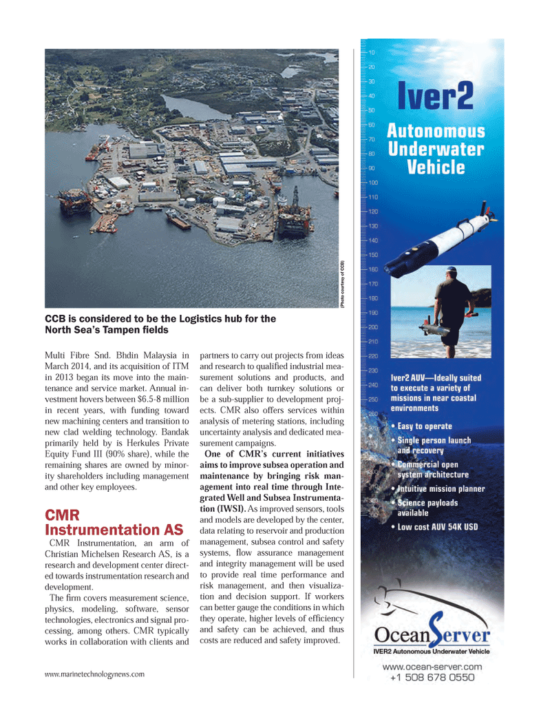 Marine Technology Magazine, page 55,  Jul 2014