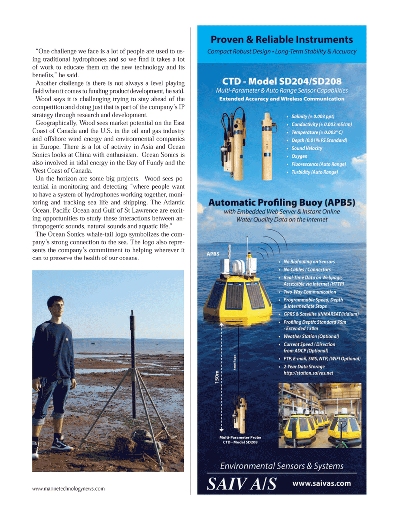Marine Technology Magazine, page 51,  Sep 2014