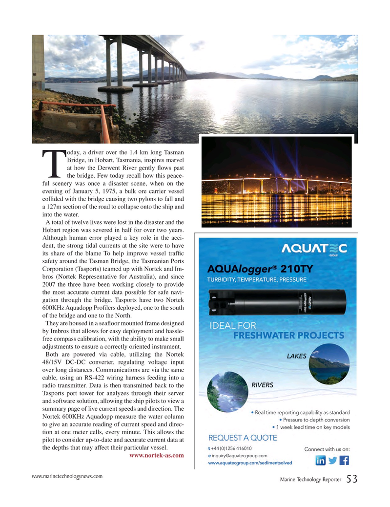 Marine Technology Magazine, page 53,  Nov 2014