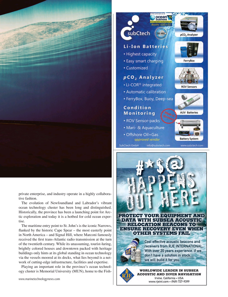 Marine Technology Magazine, page 59,  Mar 2015
