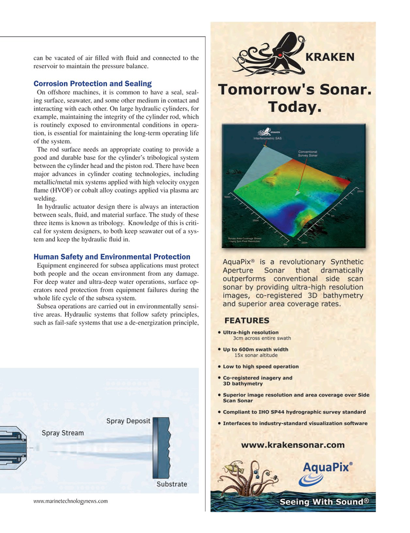 Marine Technology Magazine, page 23,  Apr 2015