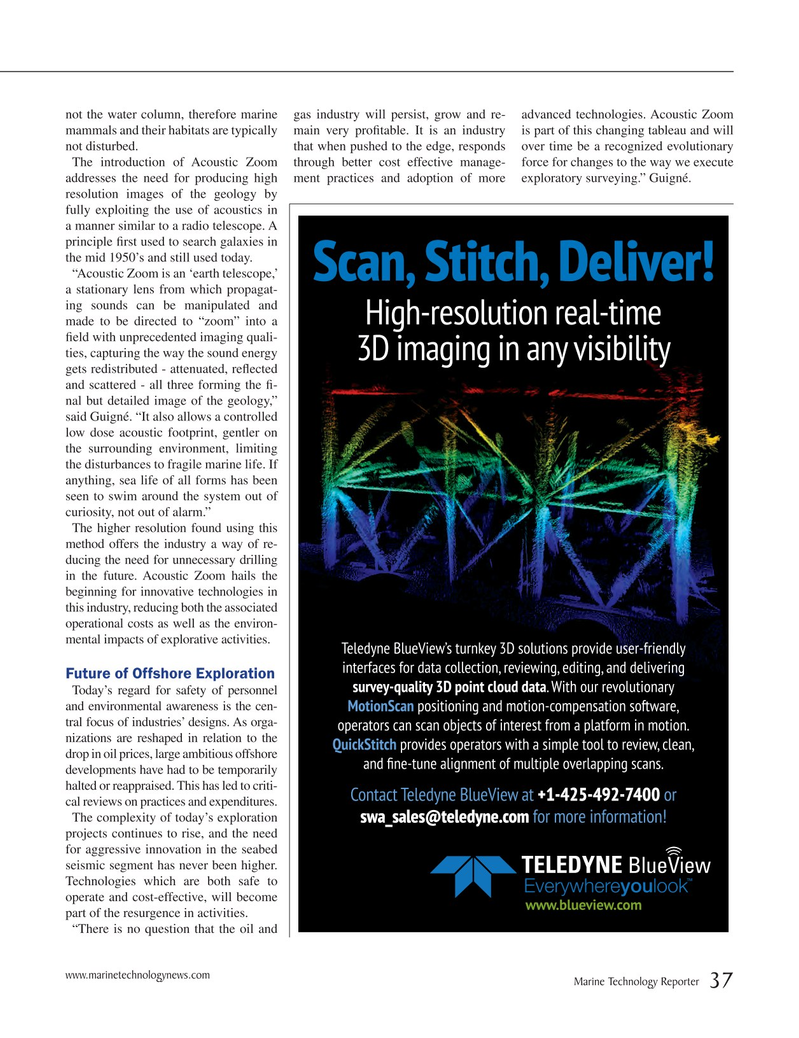 Marine Technology Magazine, page 37,  Apr 2015