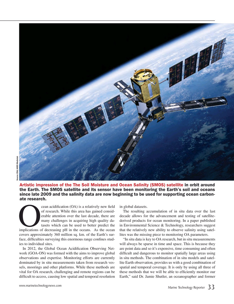 Marine Technology Magazine, page 33,  May 2015