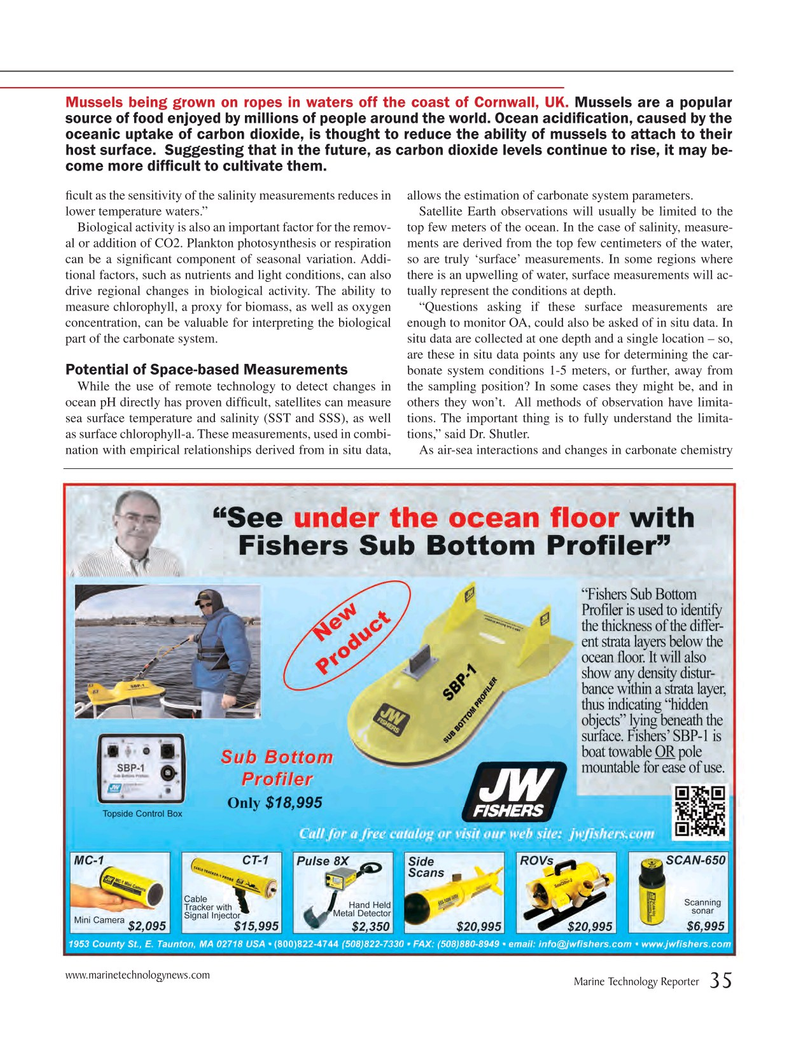 Marine Technology Magazine, page 35,  May 2015