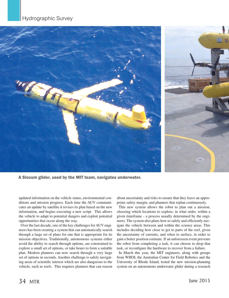 Marine Technology Magazine, page 34,  Jun 2015