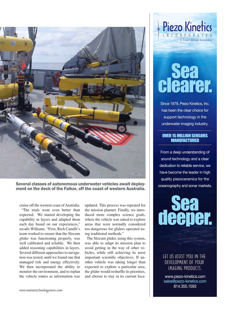 Marine Technology Magazine, page 35,  Jun 2015