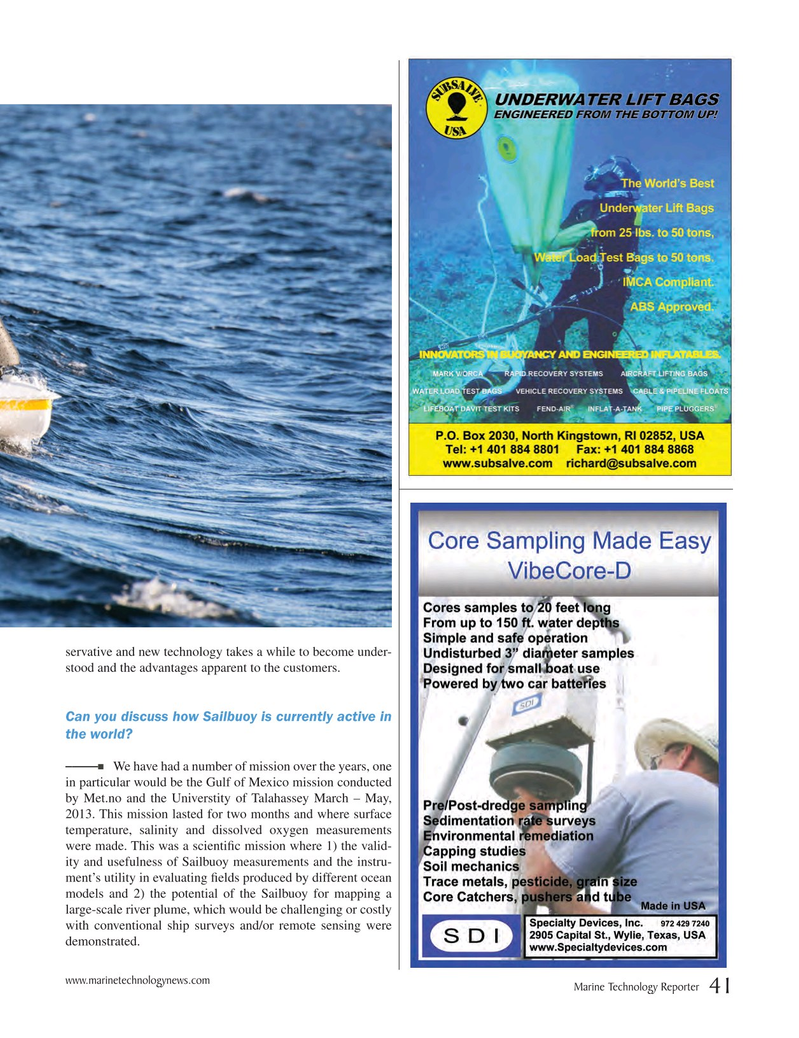 Marine Technology Magazine, page 41,  Jun 2015