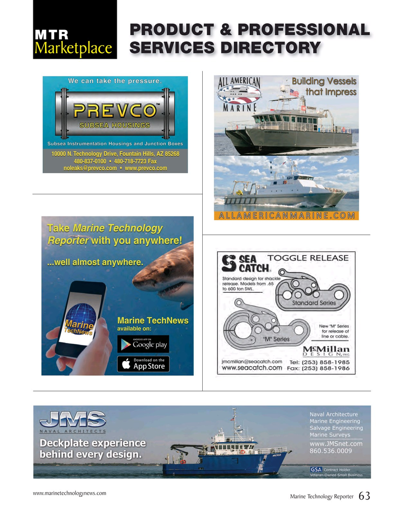 Marine Technology Magazine, page 63,  Jun 2015