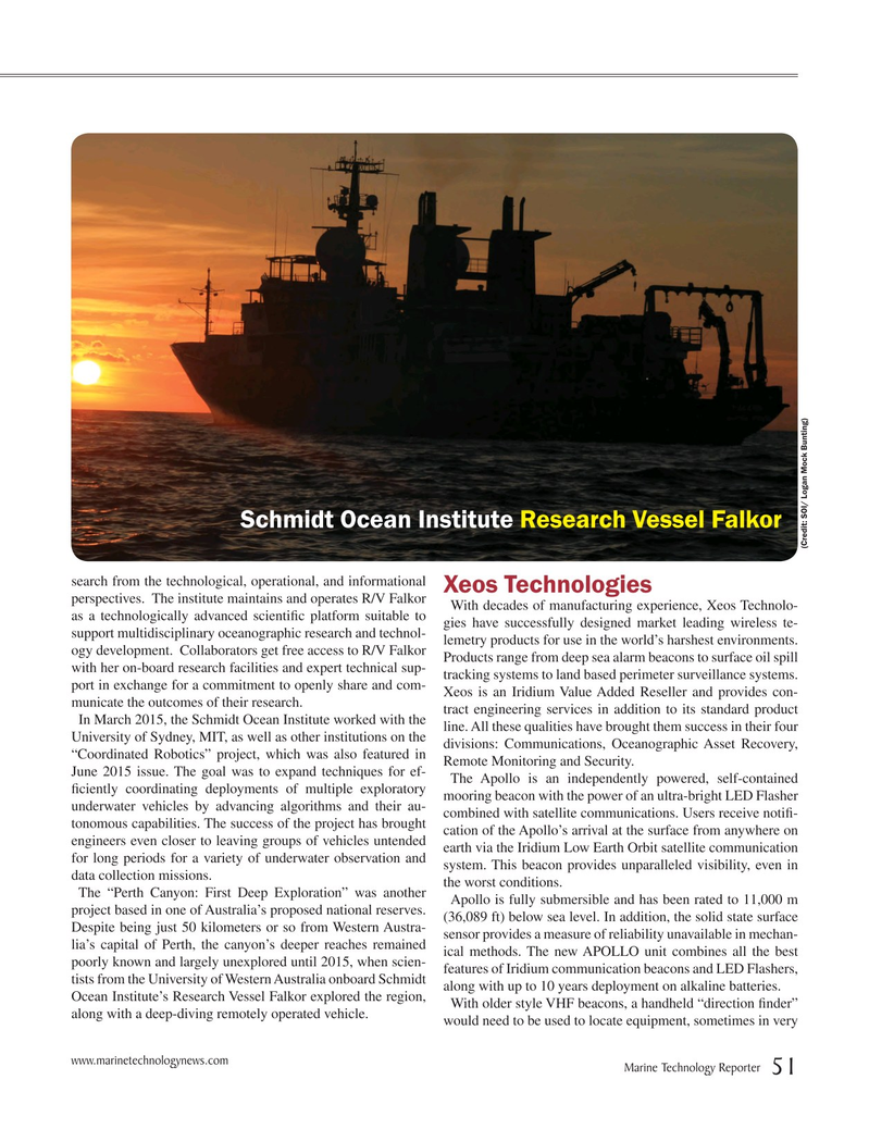 Marine Technology Magazine, page 51,  Jul 2015