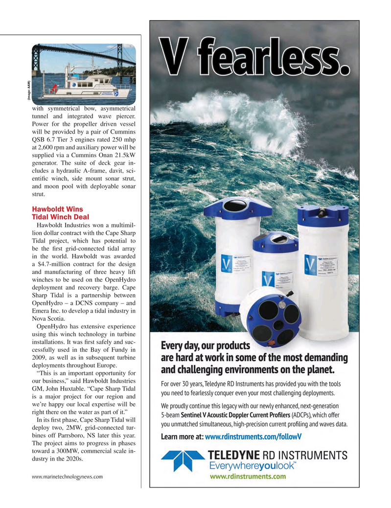Marine Technology Magazine, page 15,  Sep 2015
