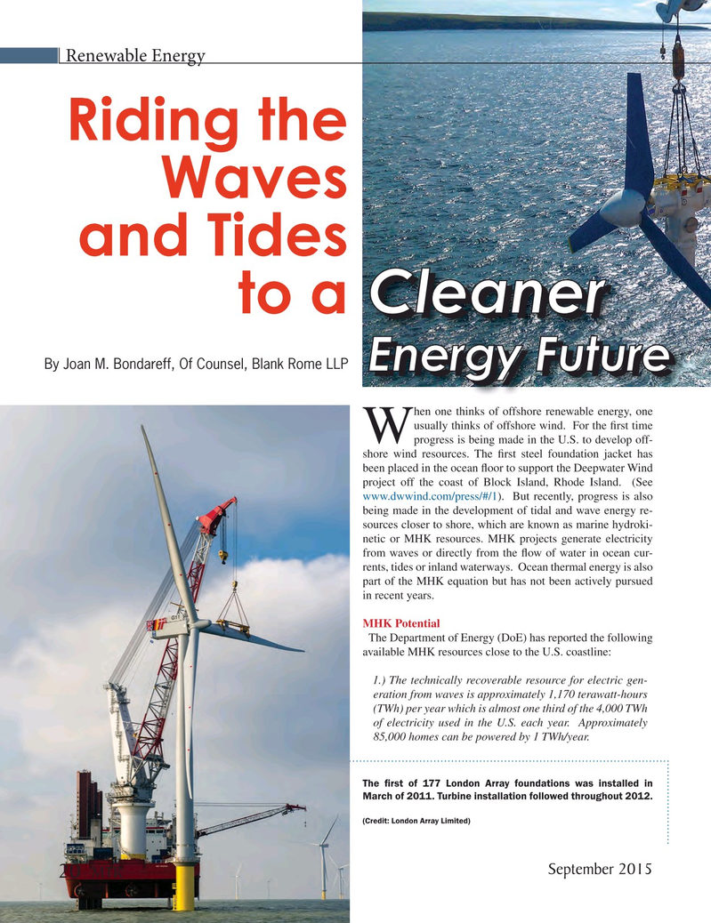 Marine Technology Magazine, page 20,  Sep 2015