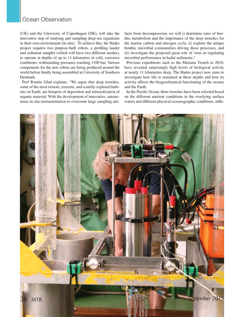 Marine Technology Magazine, page 36,  Sep 2015