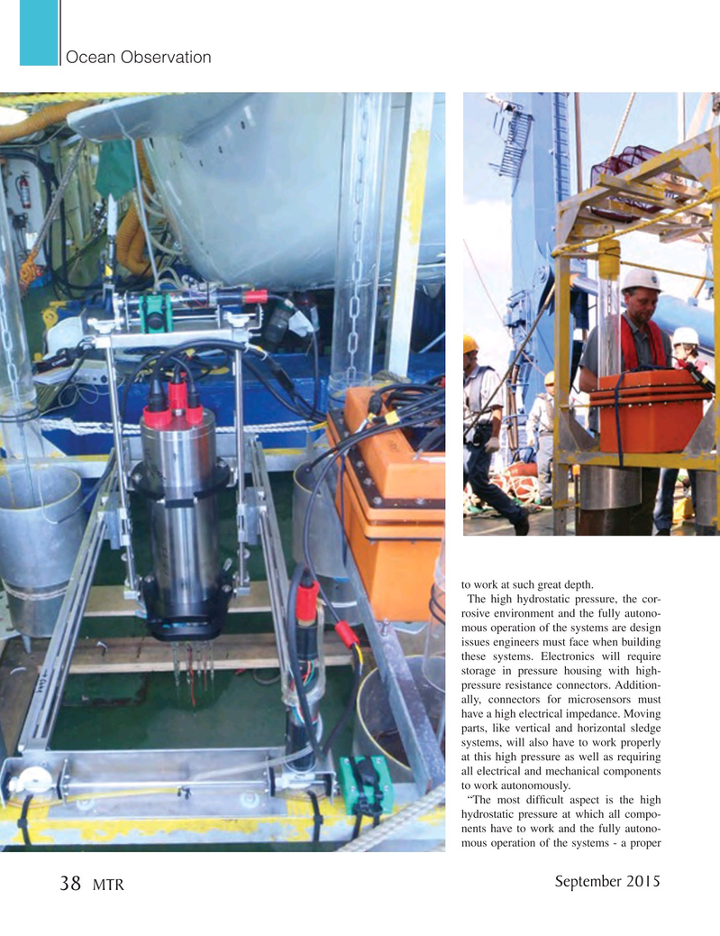 Marine Technology Magazine, page 38,  Sep 2015
