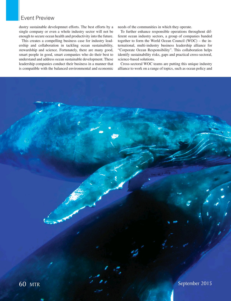 Marine Technology Magazine, page 60,  Sep 2015