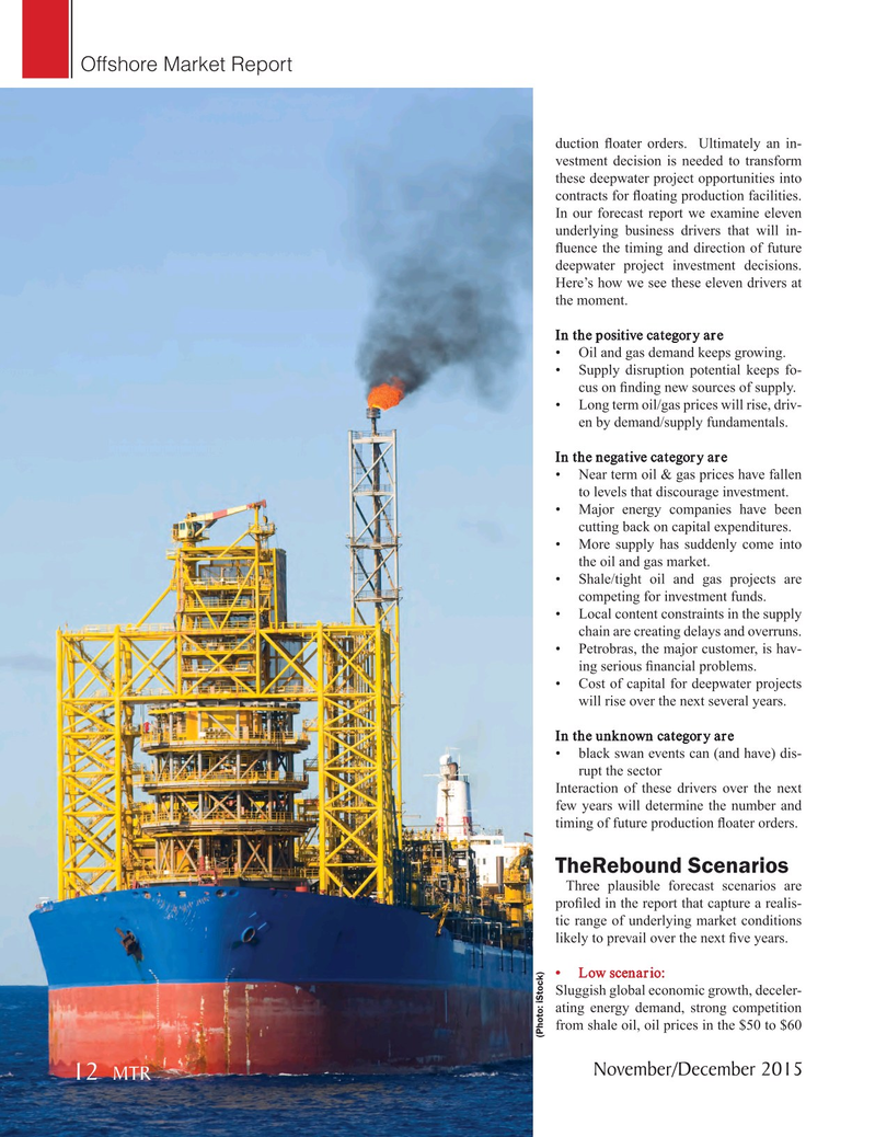Marine Technology Magazine, page 12,  Nov 2015