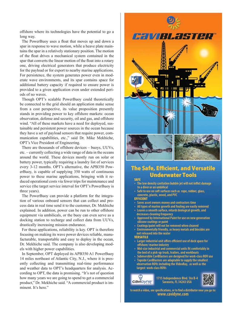 Marine Technology Magazine, page 19,  Nov 2015