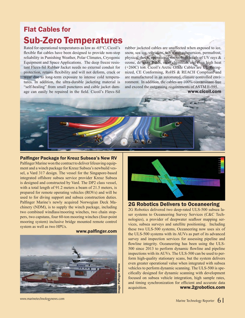 Marine Technology Magazine, page 61,  Jan 2016