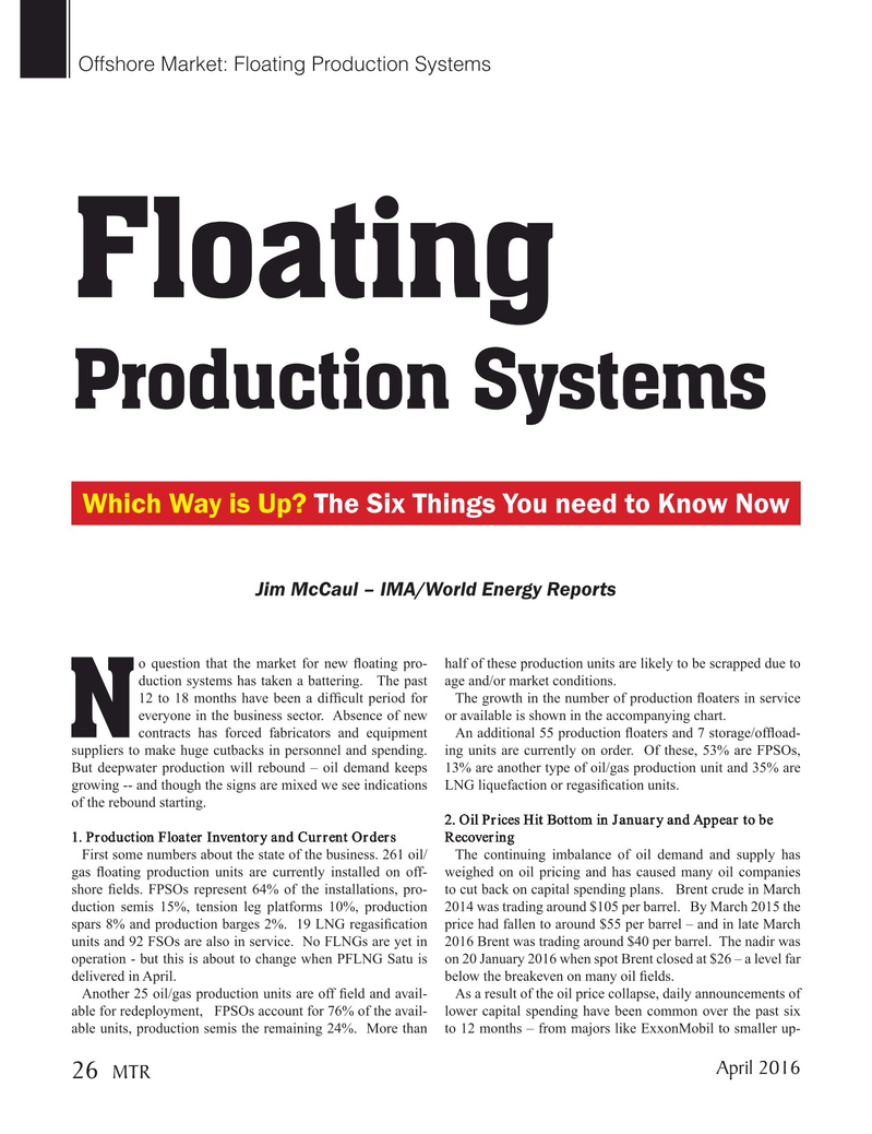 Marine Technology Magazine, page 26,  Apr 2016