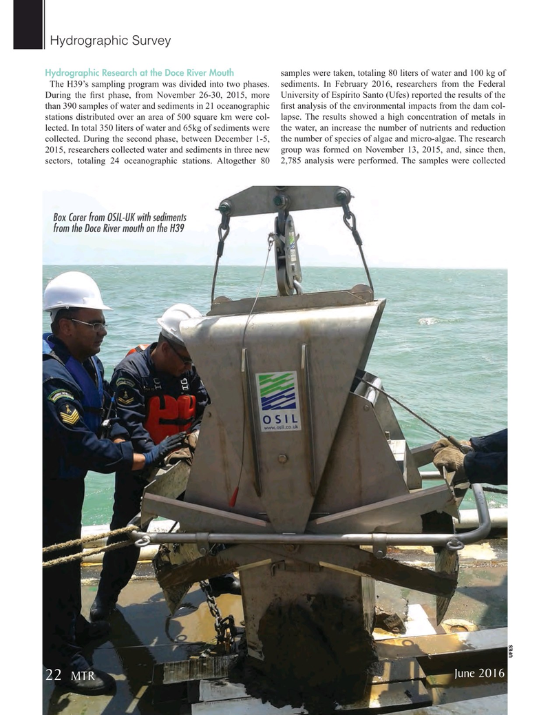 Marine Technology Magazine, page 22,  Jun 2016