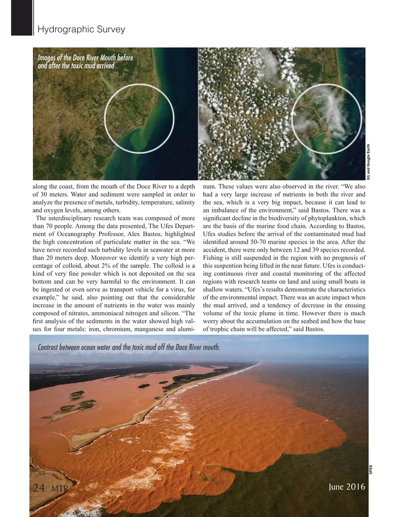 Marine Technology Magazine, page 24,  Jun 2016