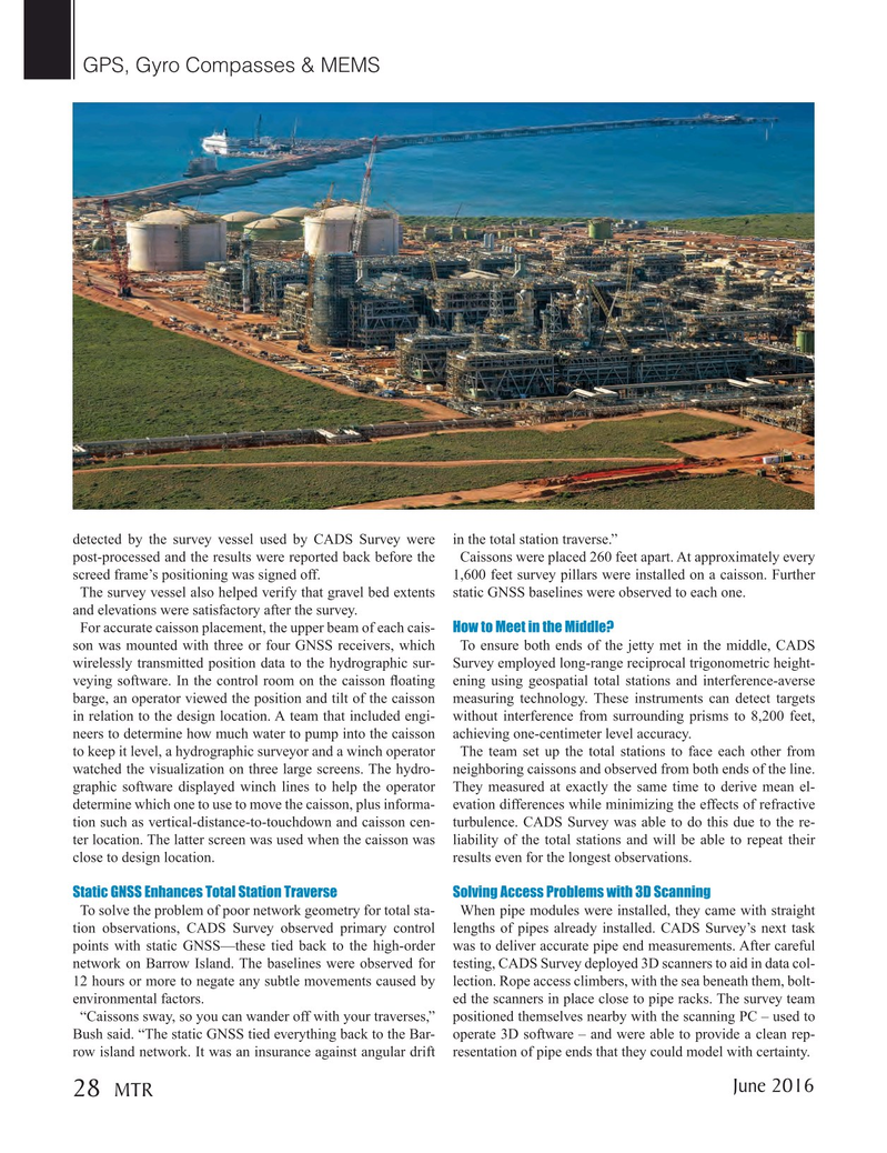 Marine Technology Magazine, page 28,  Jun 2016