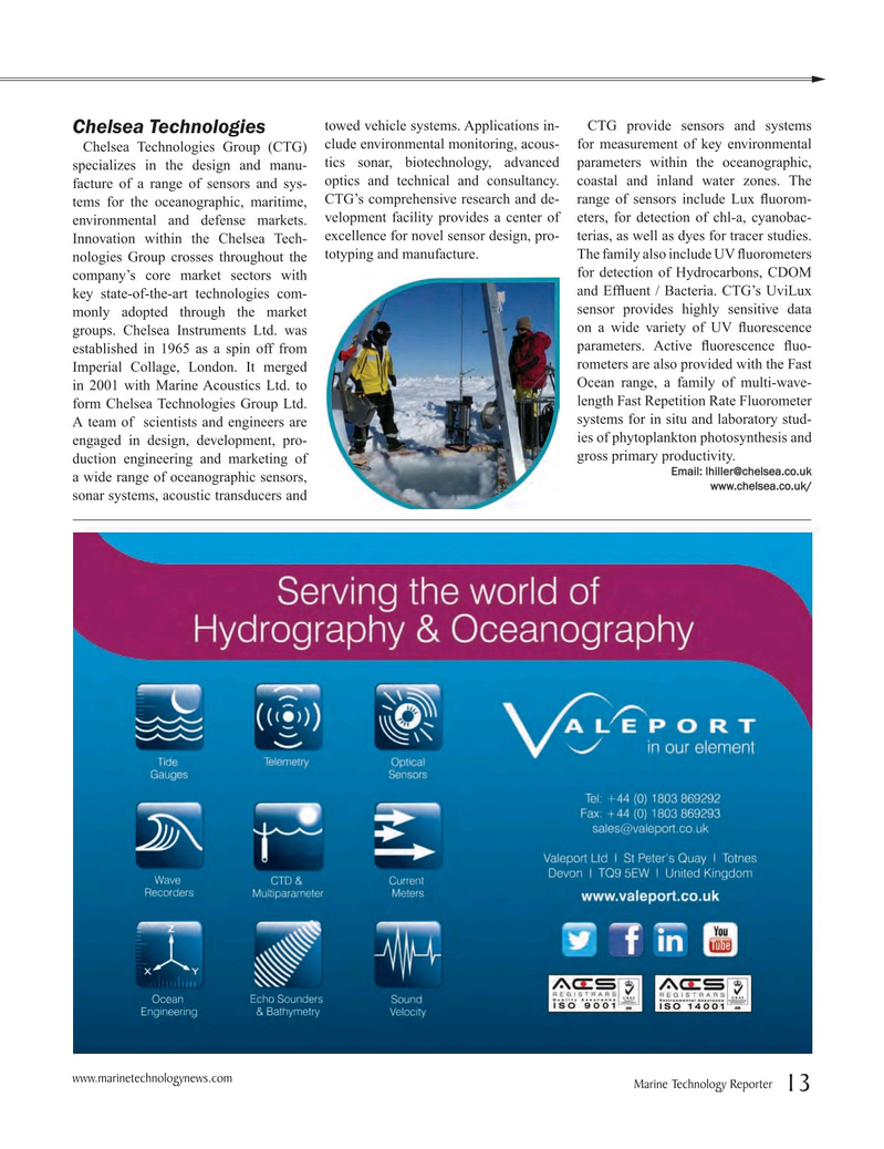 Marine Technology Magazine, page 13,  Jul 2016