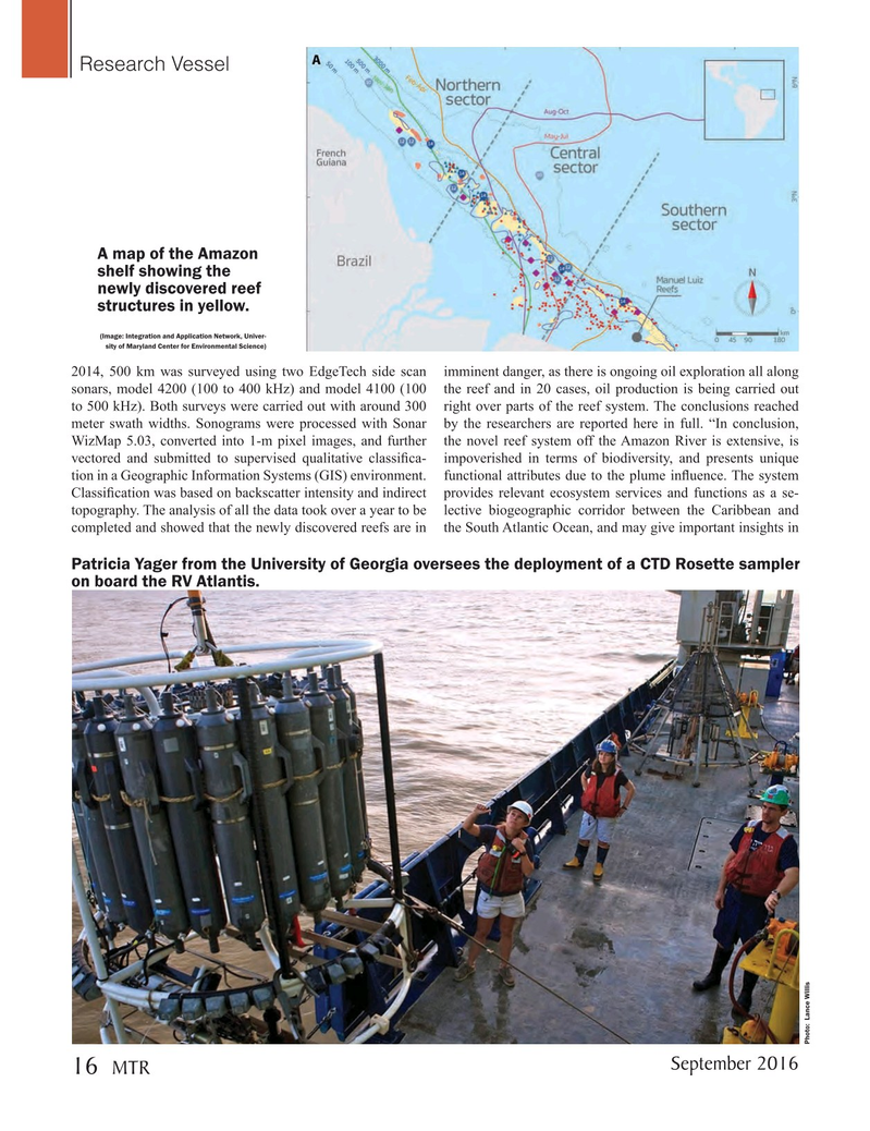 Marine Technology Magazine, page 16,  Sep 2016
