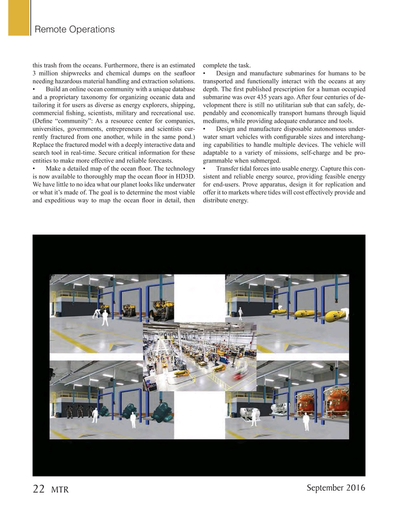 Marine Technology Magazine, page 22,  Sep 2016