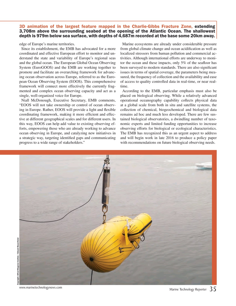 Marine Technology Magazine, page 35,  Sep 2016