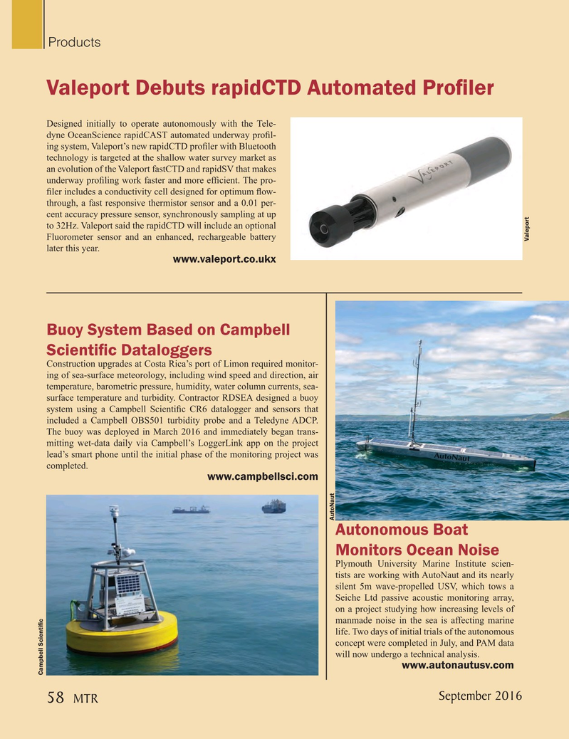 Marine Technology Magazine, page 58,  Sep 2016