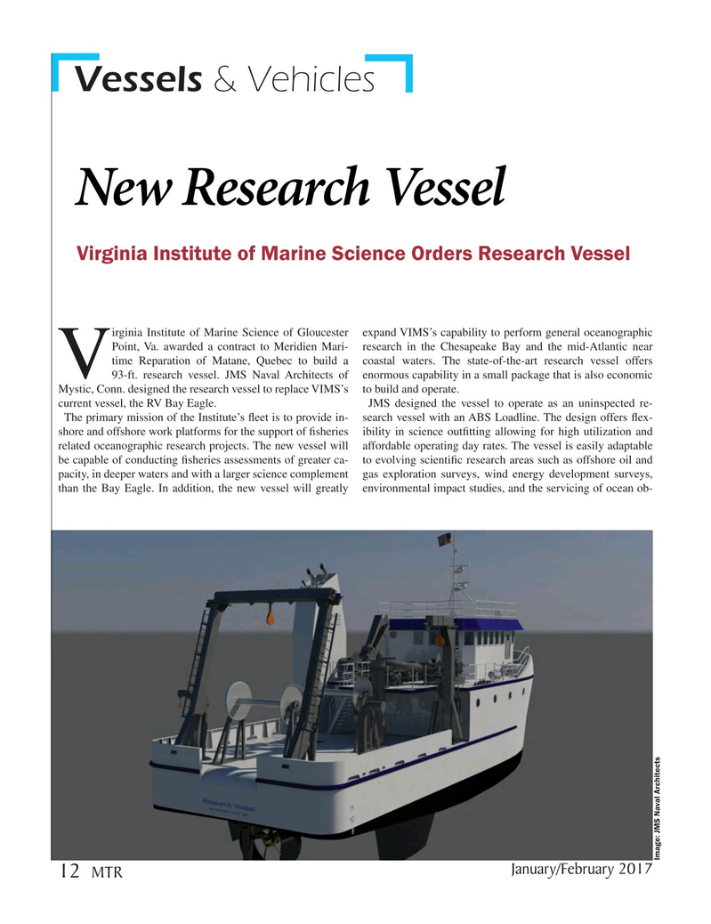 Marine Technology Magazine, page 12,  Jan 2017