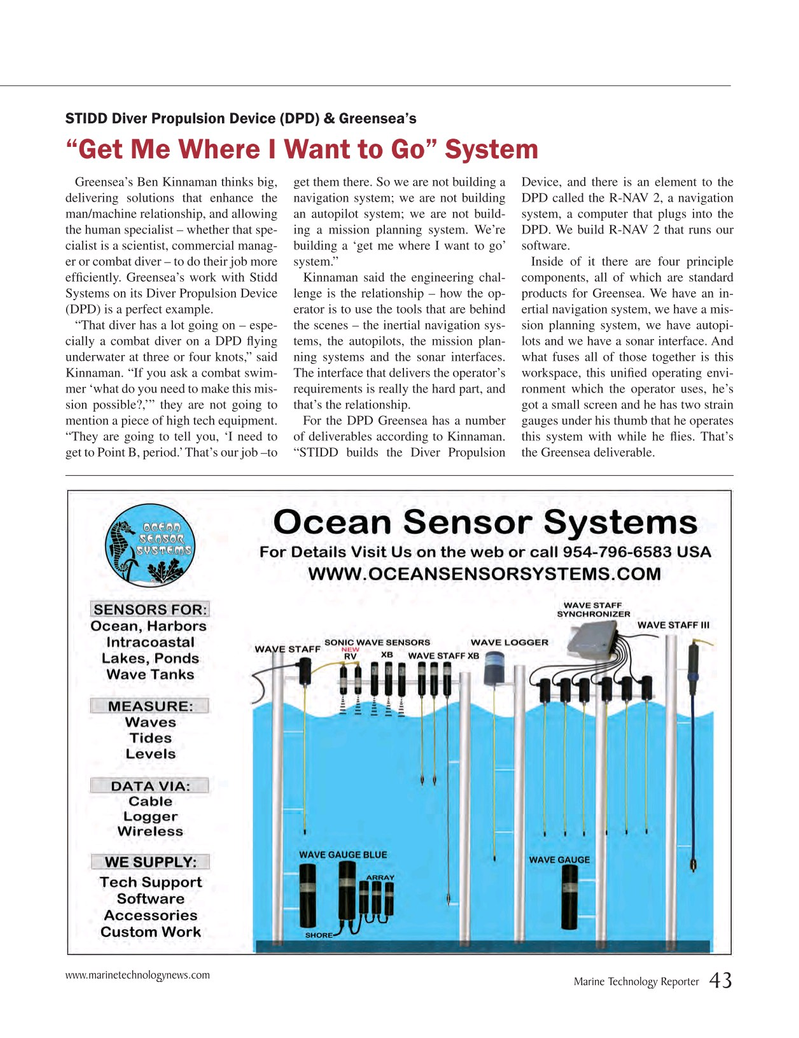 Marine Technology Magazine, page 43,  Mar 2017