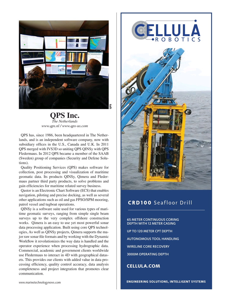 Marine Technology Magazine, page 15,  Jul 2017