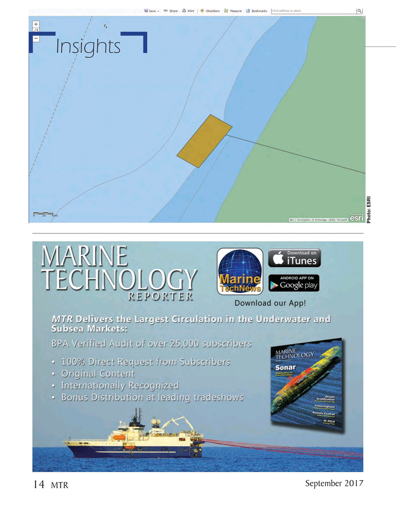 Marine Technology Magazine, page 14,  Sep 2017