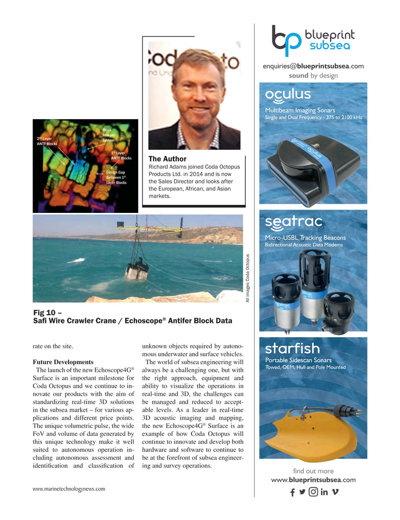 Marine Technology Magazine, page 29,  Jan 2018
