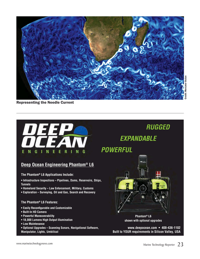 Marine Technology Magazine, page 23,  Mar 2018