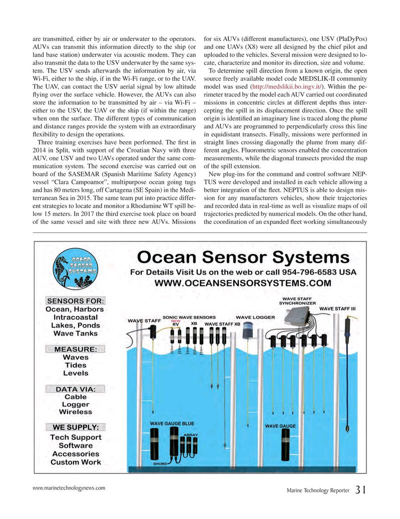 Marine Technology Magazine, page 31,  Mar 2018