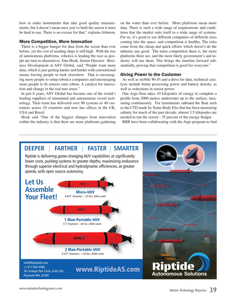 Marine Technology Magazine, page 39,  Mar 2018