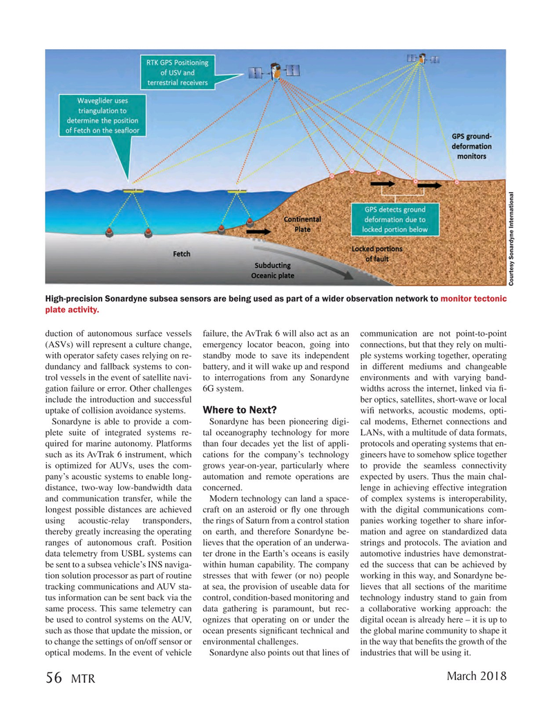 Marine Technology Magazine, page 56,  Mar 2018